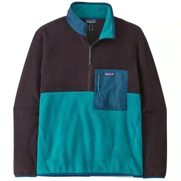 PATAGONIA | Men’s Microdini 1/2-Zip Pullover, Belay Blue - Picture 5 of 5